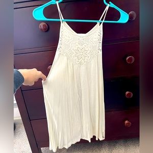 Cream tank - perfect for beach